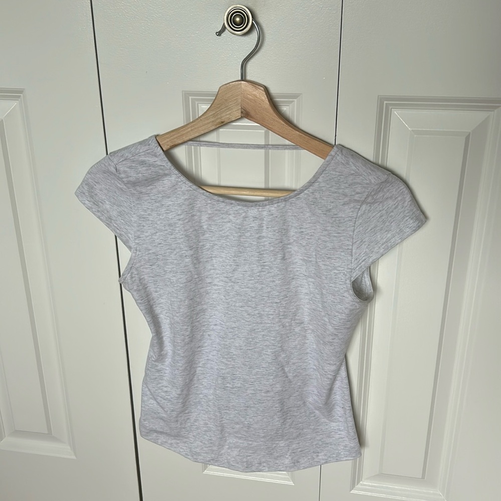 OPEN BACK GARAGE TOP NEVER WORN